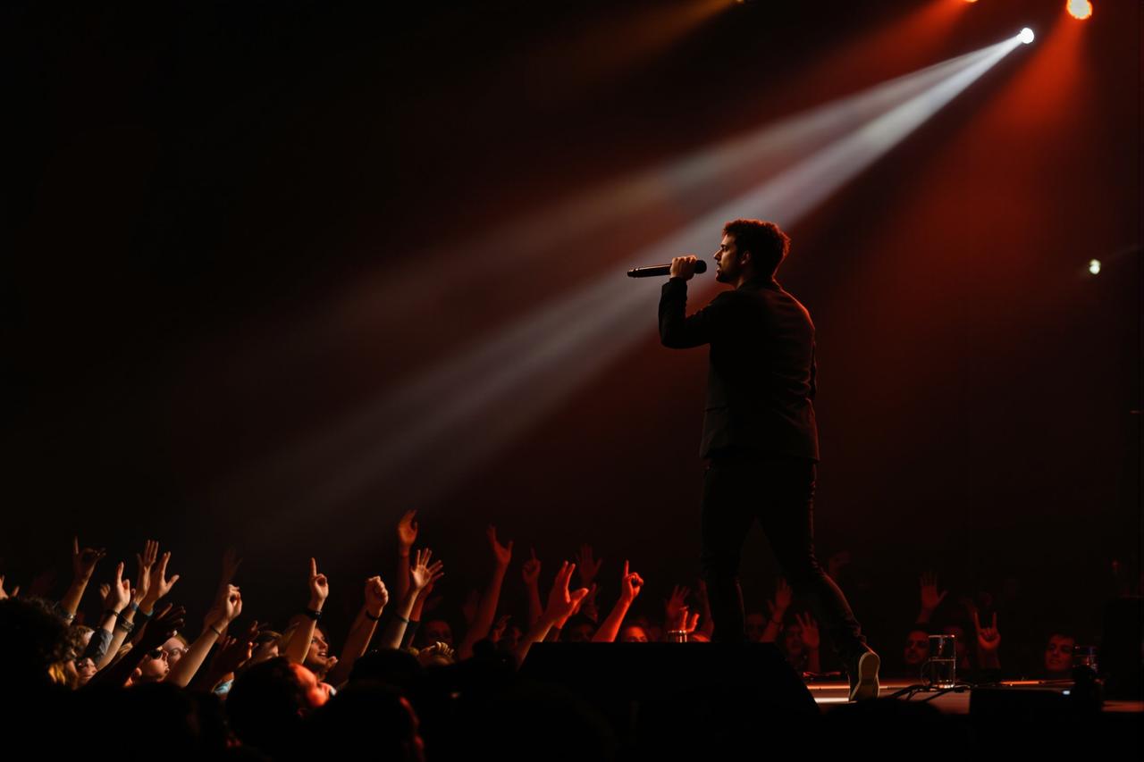 某歌手演唱会假唱被现场观众录视频实锤，本人至今未回应！